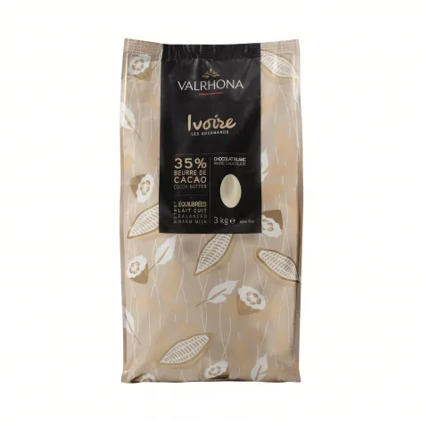 Valrhona Indulgent White Chocolate; Ivoire